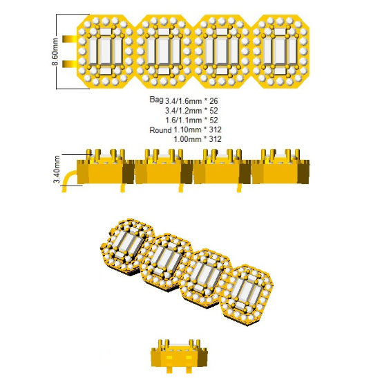 SB2585 — Bracelet - 9k Yellow Gold detail