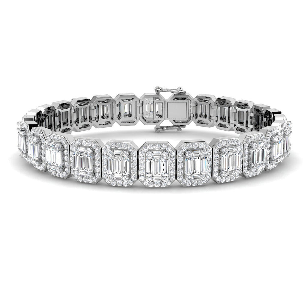 SB2585 — Bracelet - 9k White Gold