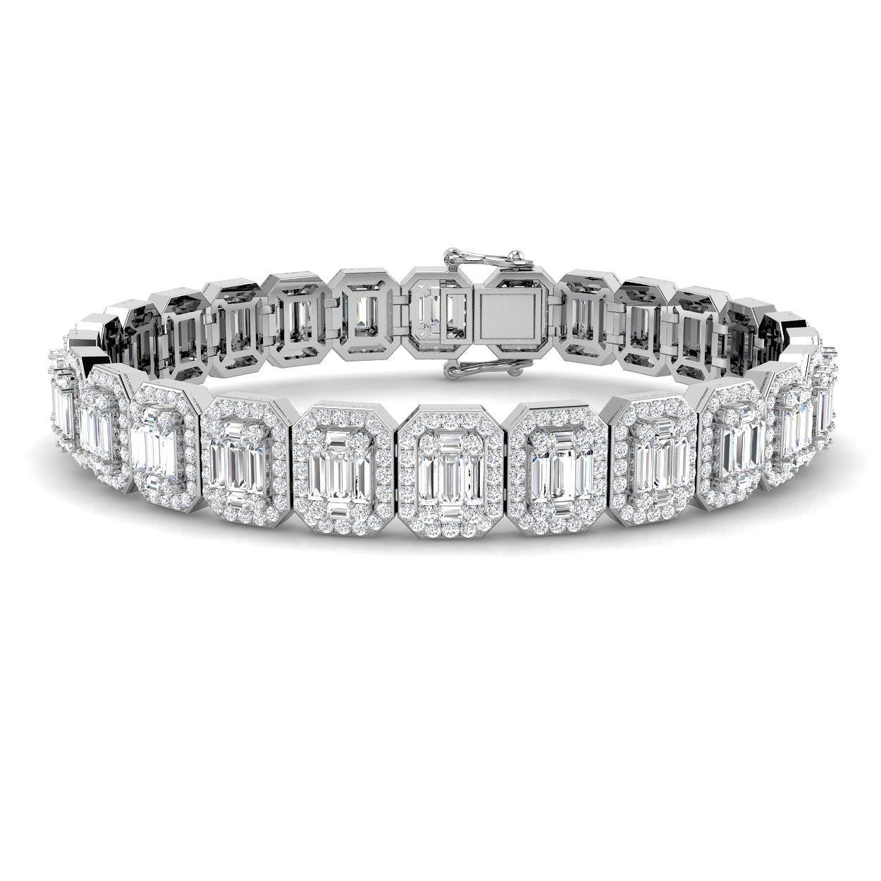 SB2585 — Bracelet - 9k White Gold