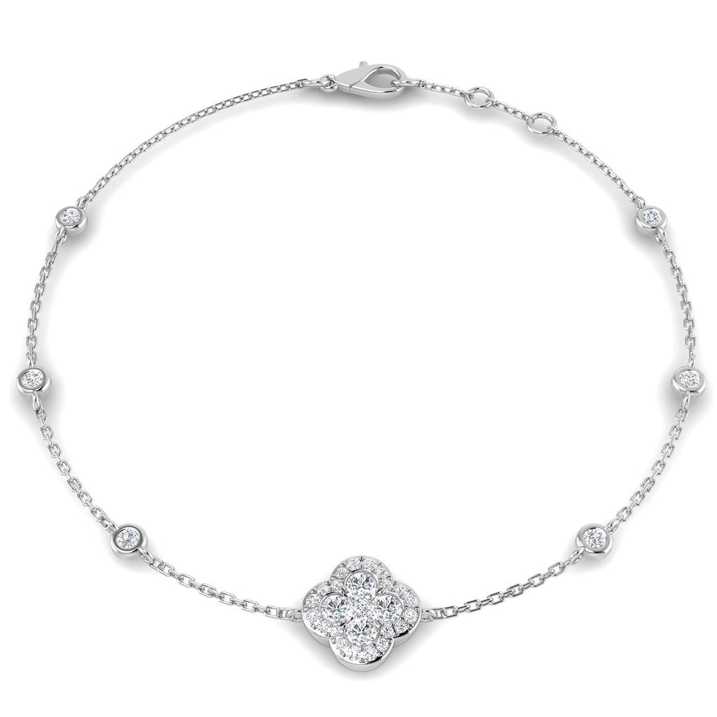 SB2601 — Bracelet - 9k White Gold