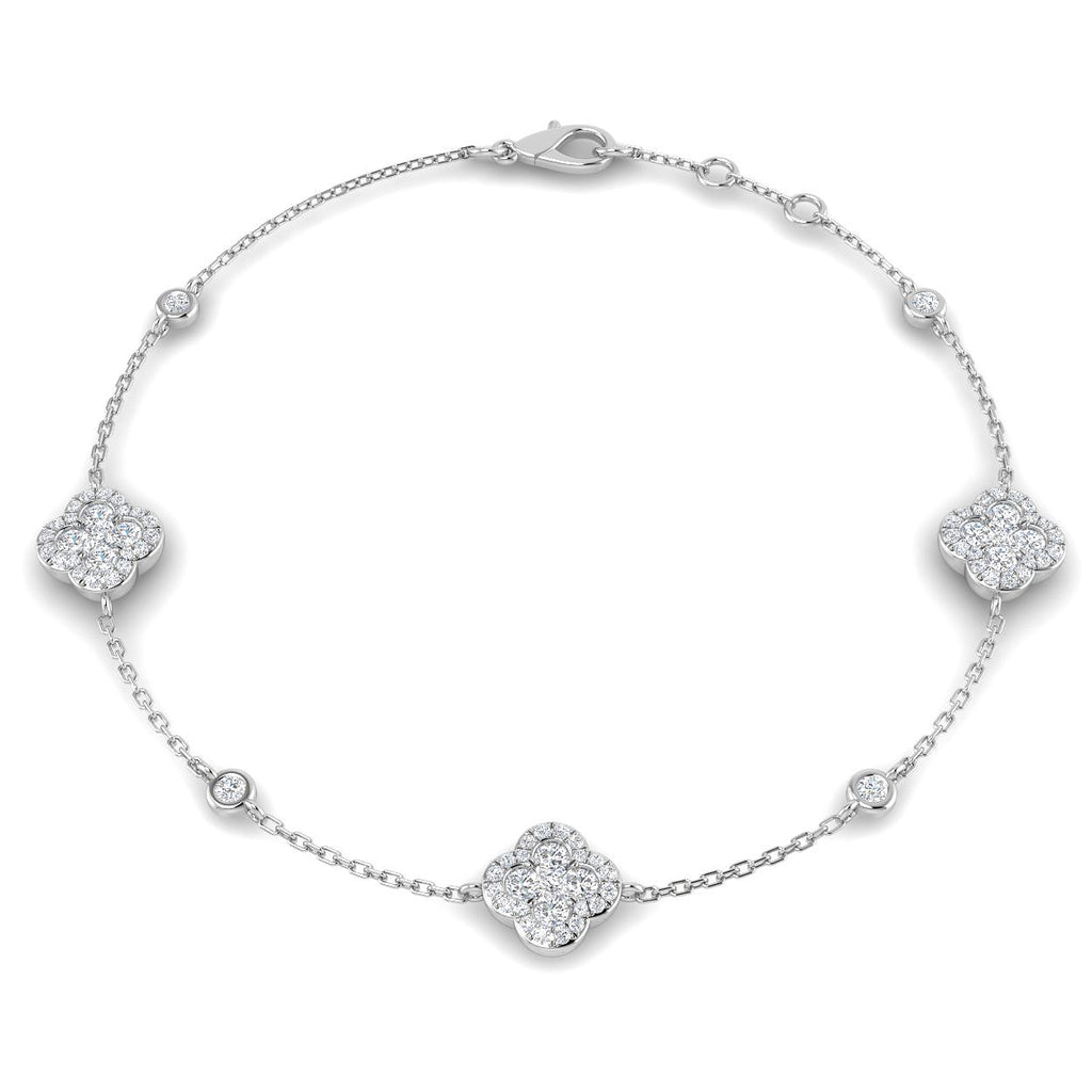 SB2604A — Bracelet - 9k White Gold
