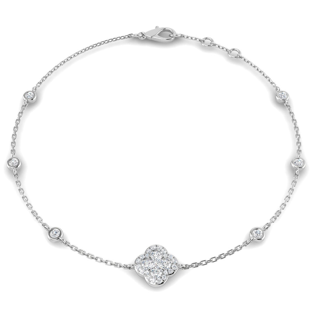 SB2604 — Bracelet - 9k White Gold
