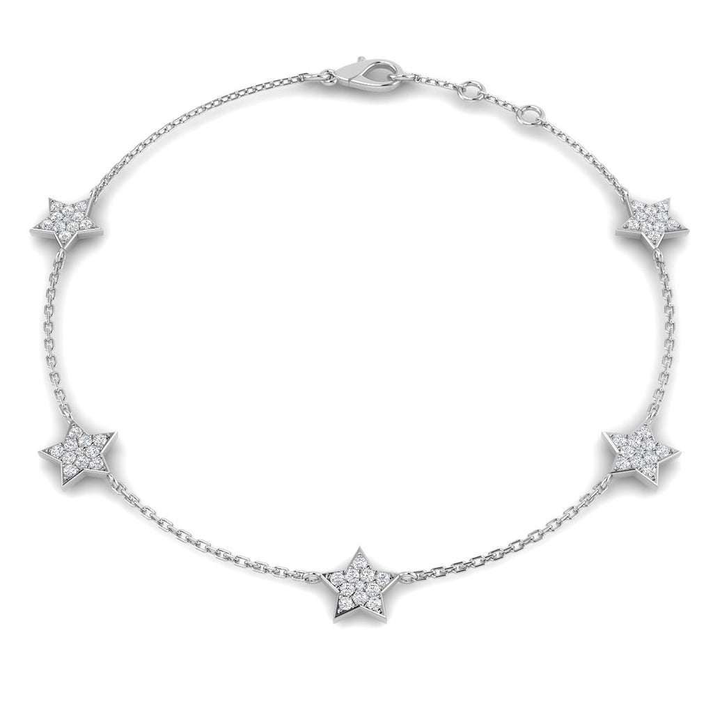SB2606 — Bracelet - 9k White Gold