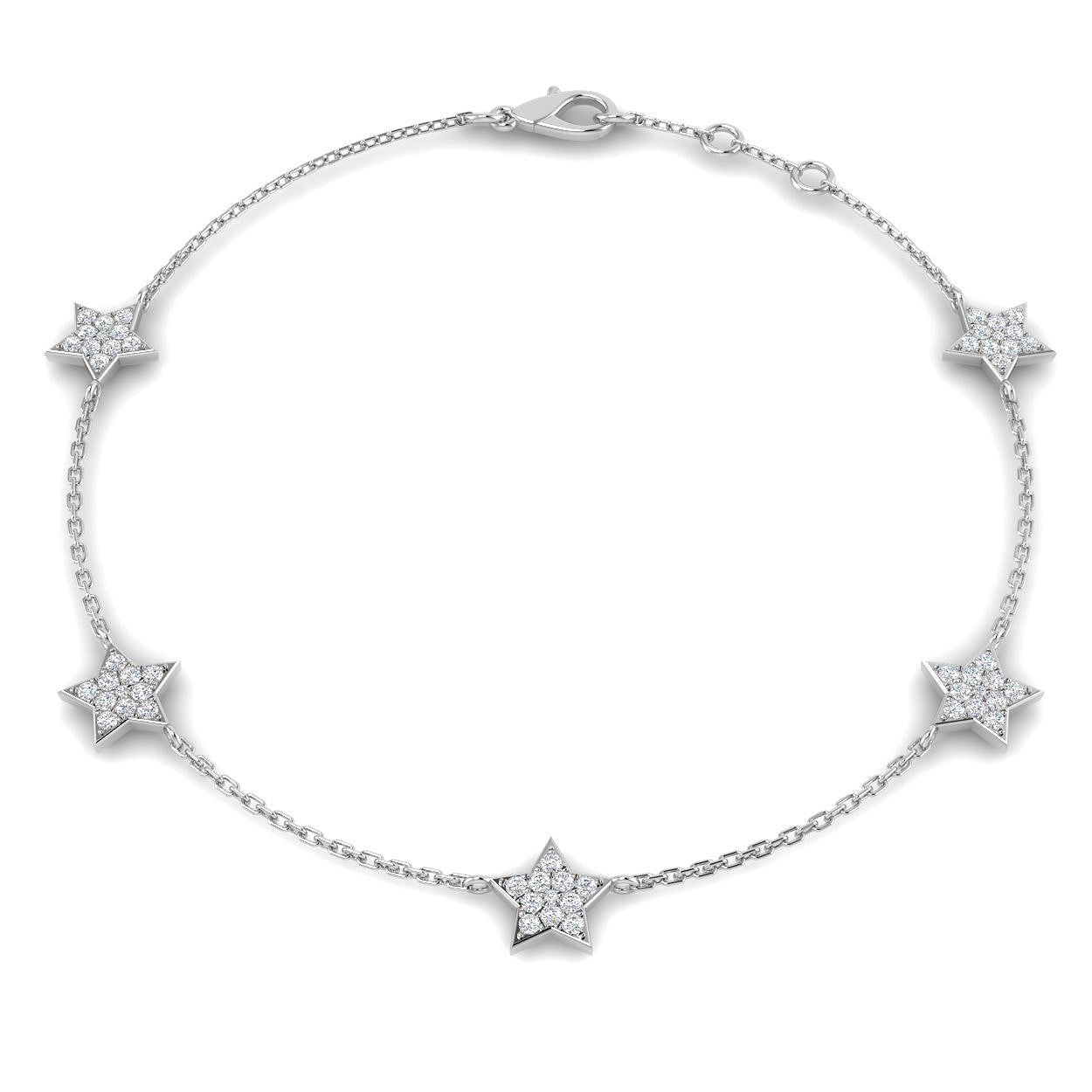 SB2606 — Bracelet - 9k White Gold