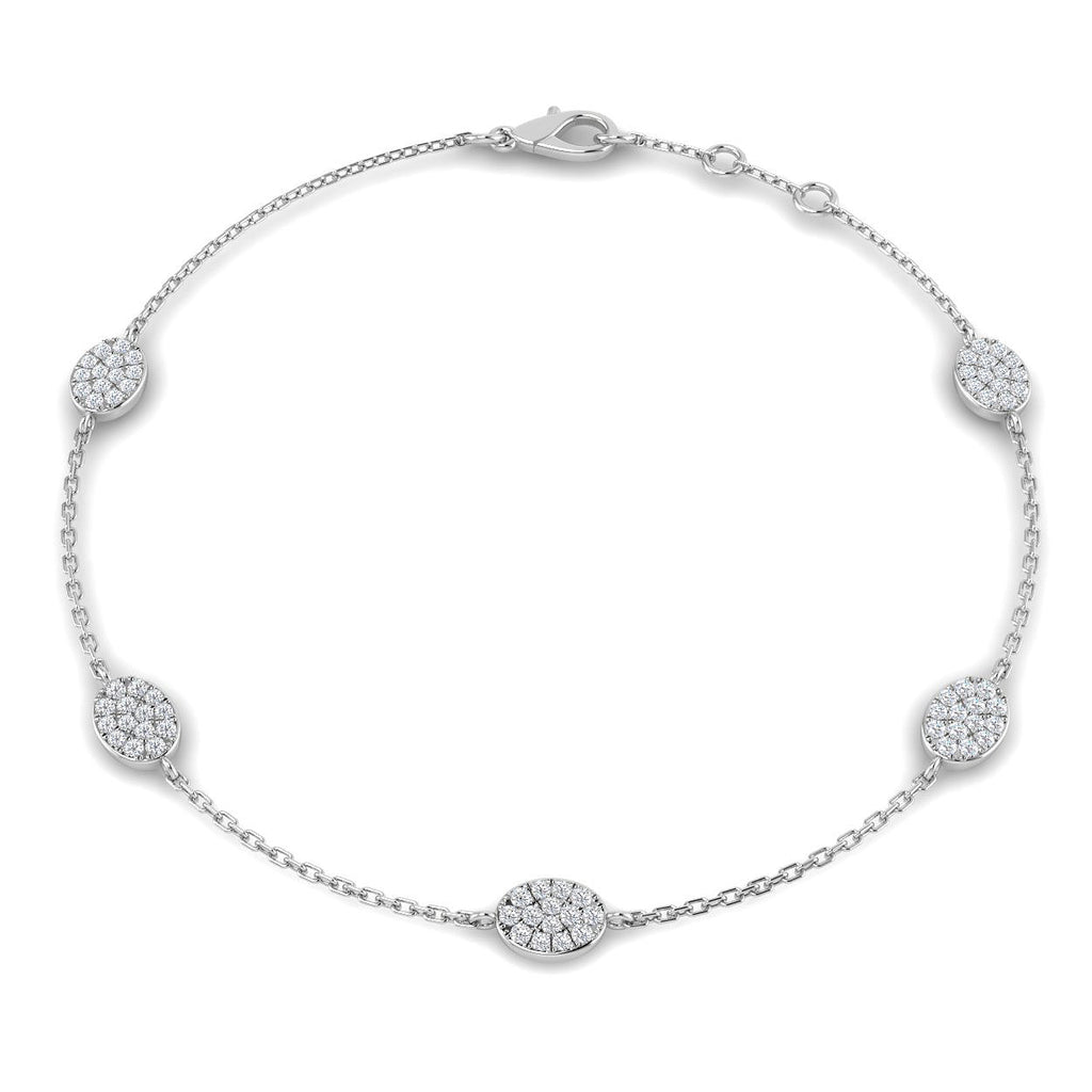 SB2607 — Bracelet - 9k White Gold
