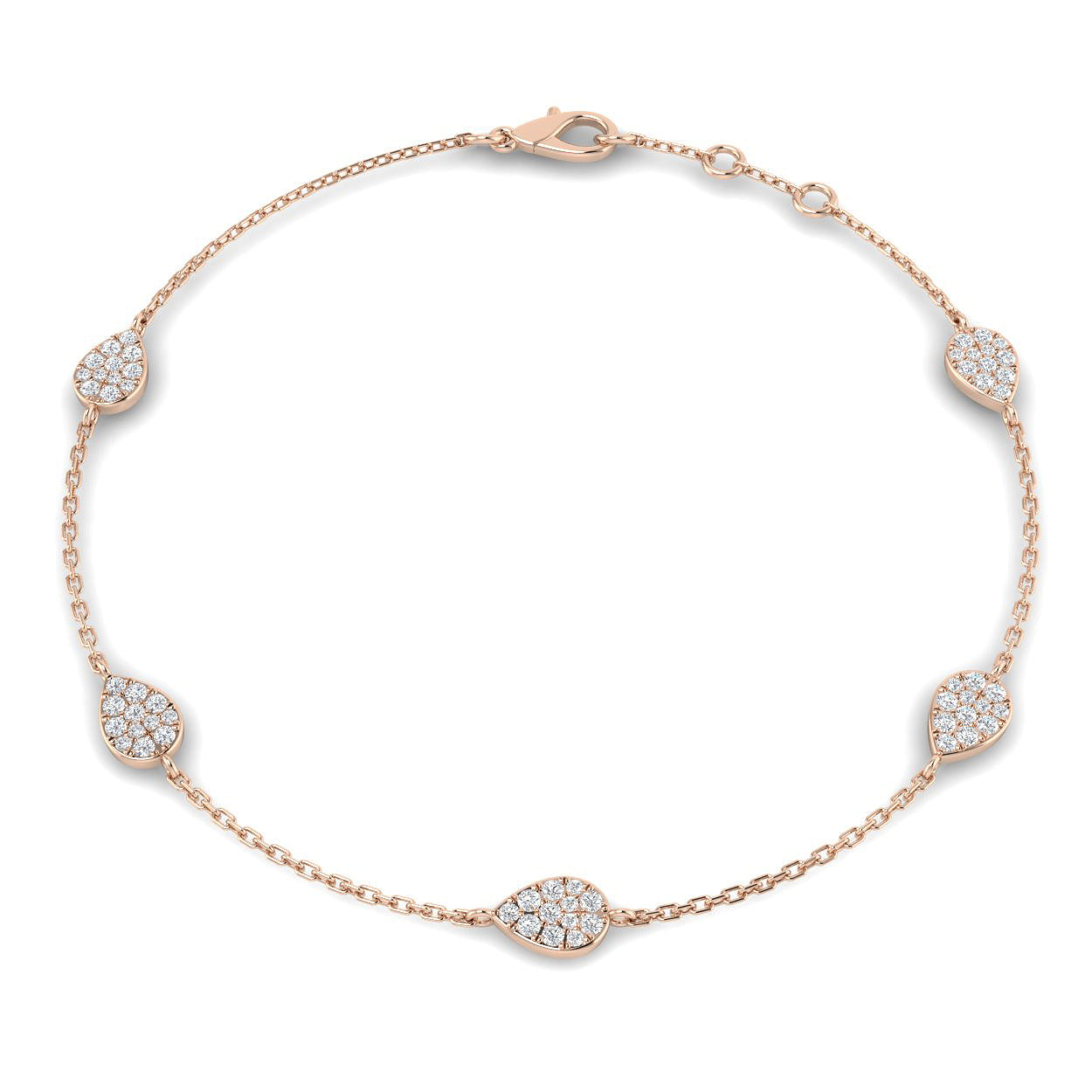 SB2608 — Bracelet - 9k Rose Gold