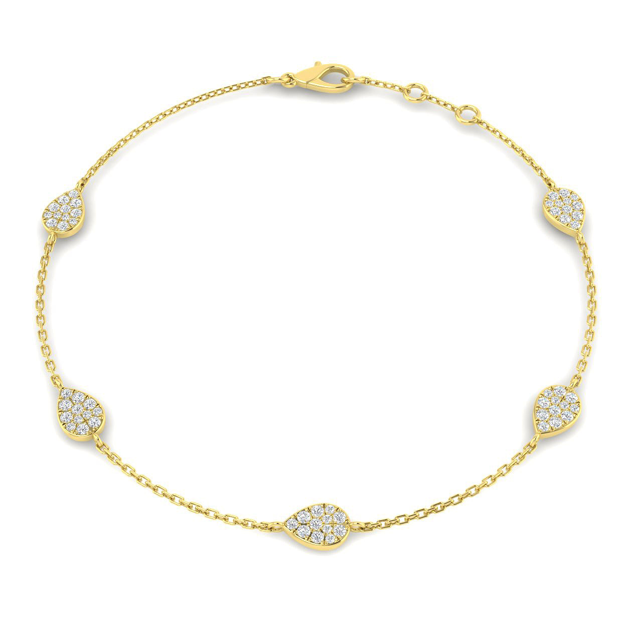SB2608 — Bracelet - 9k Yellow Gold