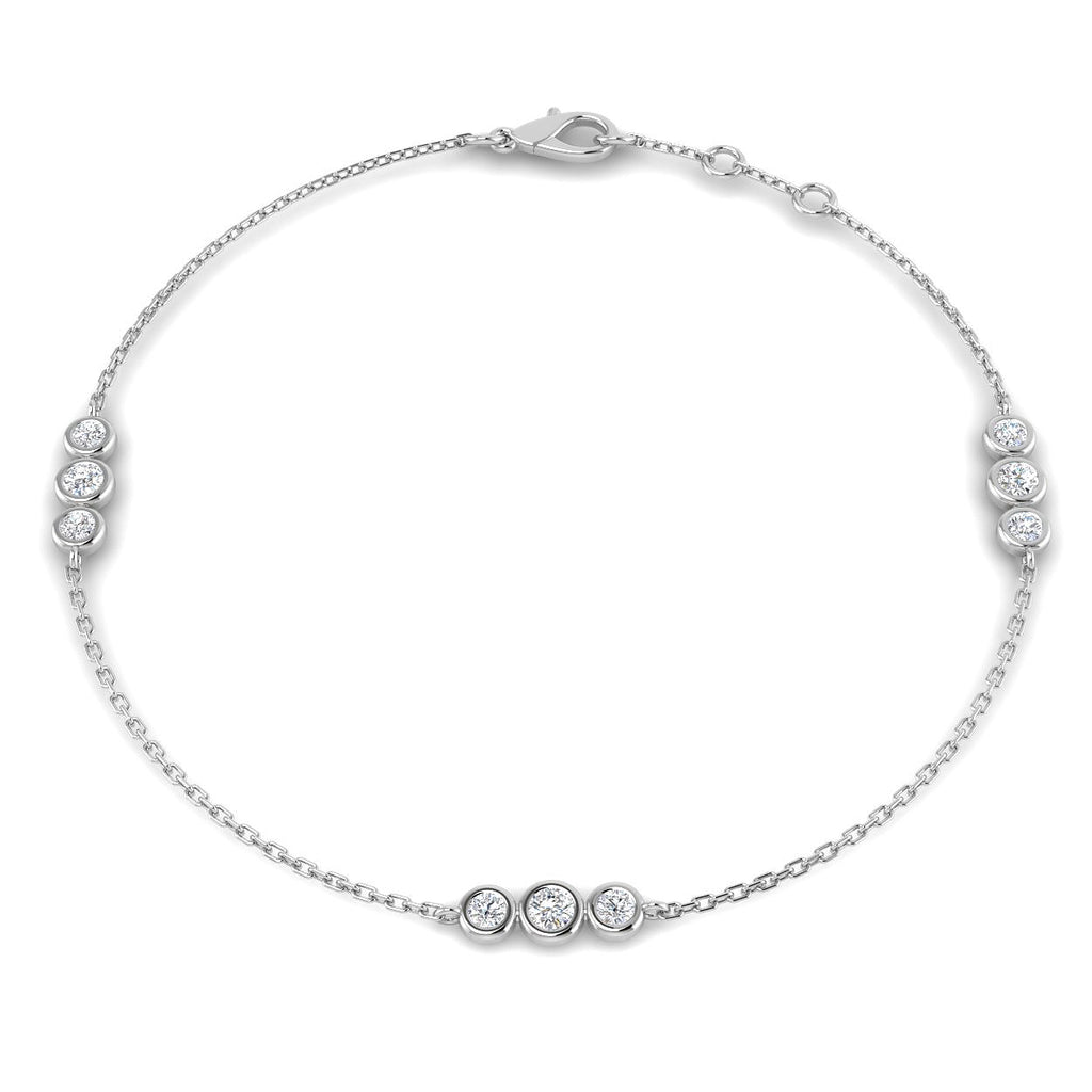 SB2609 — Bracelet - 9k White Gold