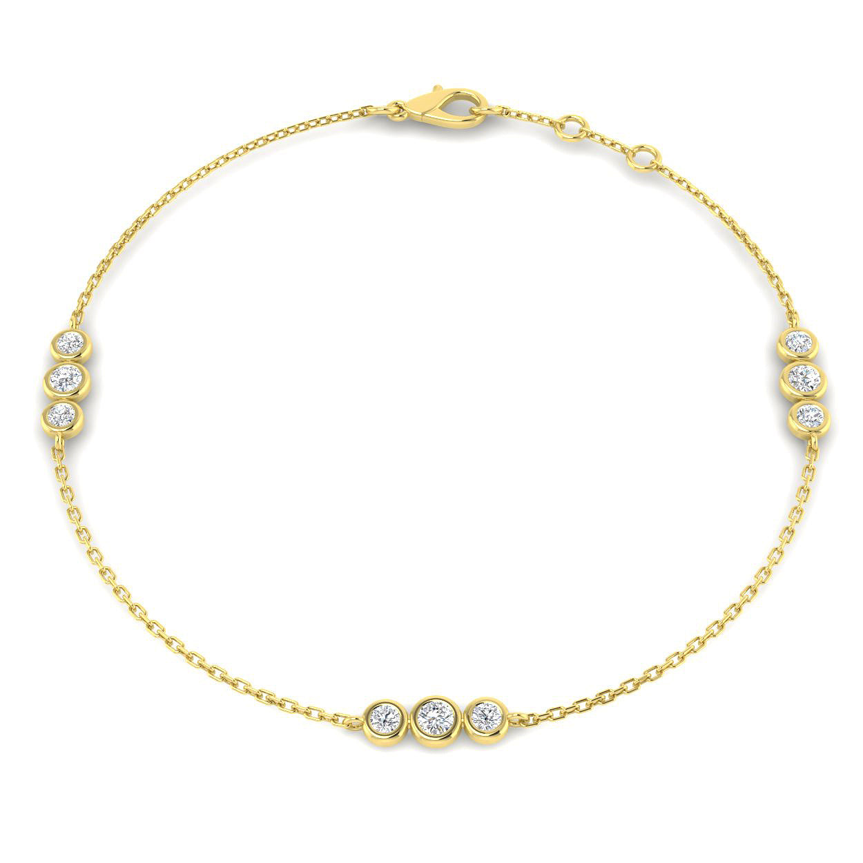 SB2609 — Bracelet - 9k Yellow Gold