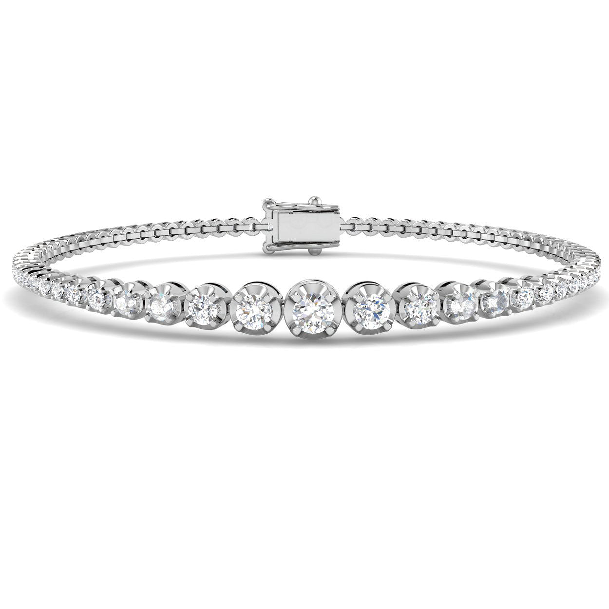 SB2613 — Bracelet - 9k White Gold
