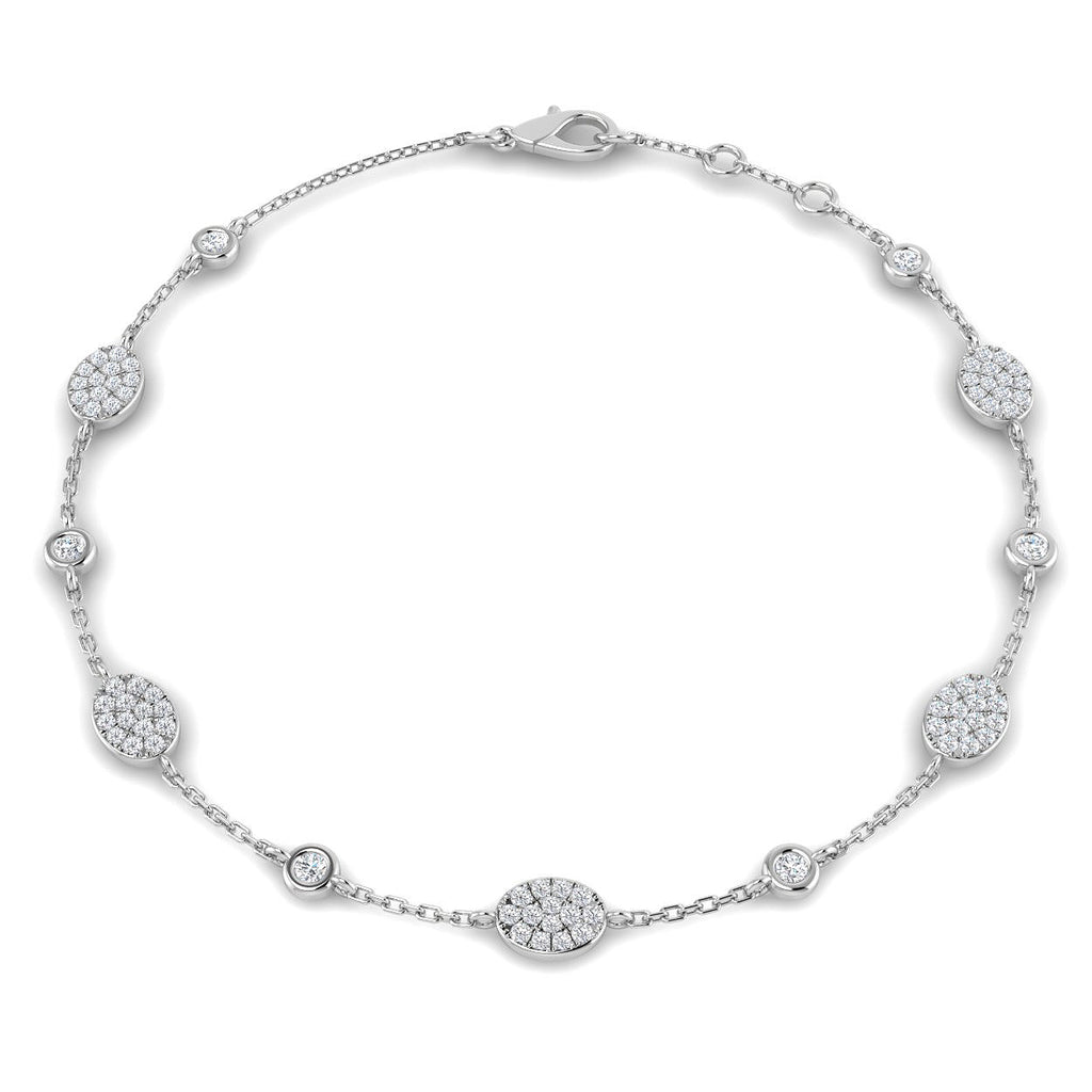 SB2614 — Bracelet - 9k White Gold