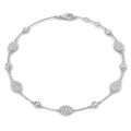 SB2614 — Bracelet - 9k White Gold