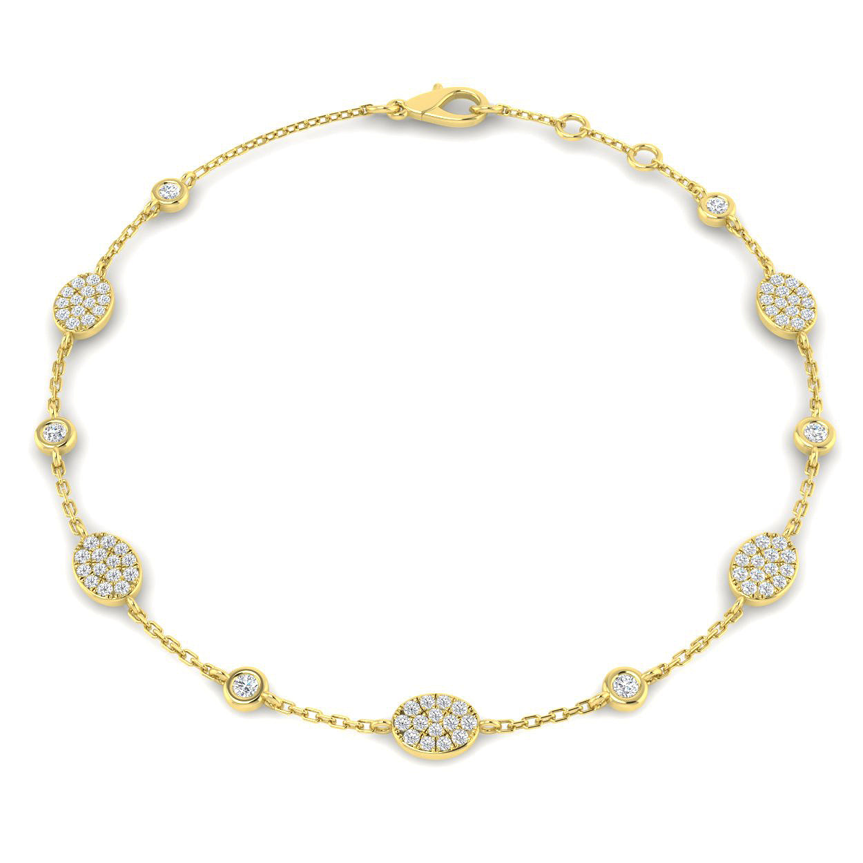 SB2614 — Bracelet - 9k Yellow Gold