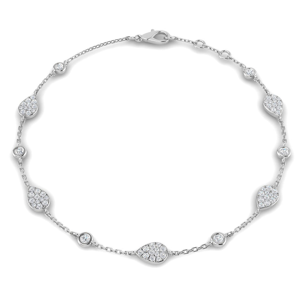SB2615 — Bracelet - 9k White Gold