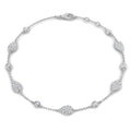 SB2615 — Bracelet - 9k White Gold