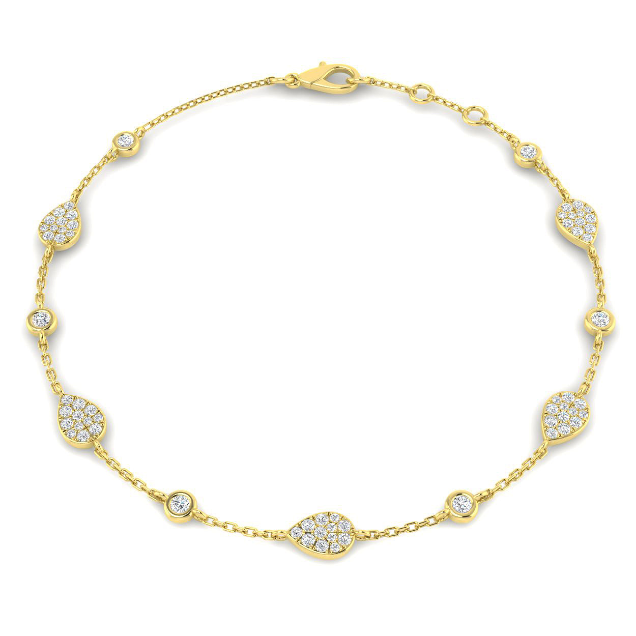 SB2615 — Bracelet - 9k Yellow Gold
