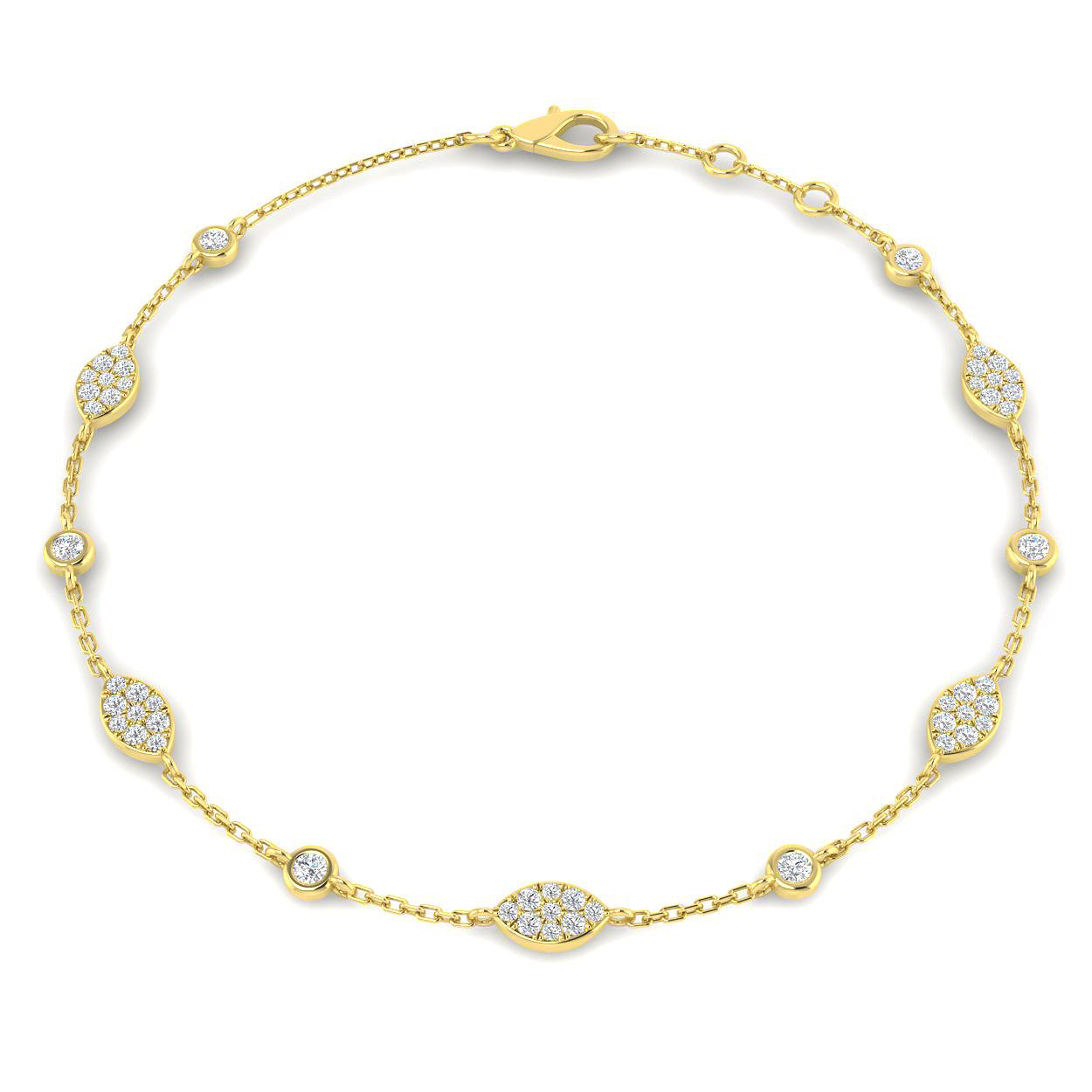 SB2616 — Bracelet - 9k Yellow Gold