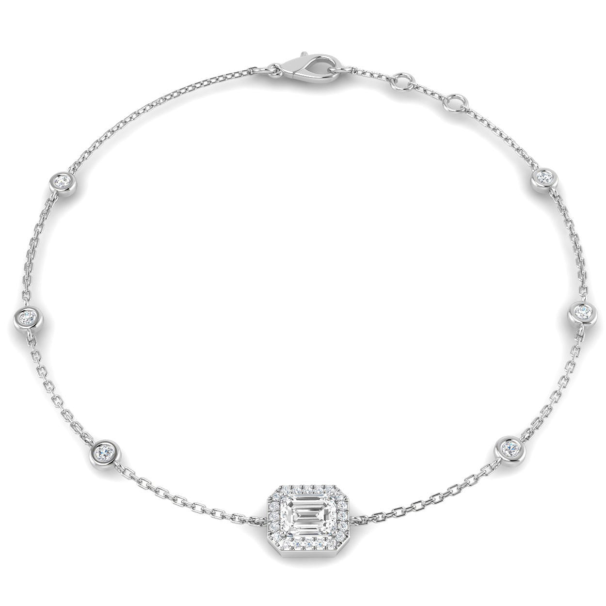SB2617 — Bracelet - 9k White Gold