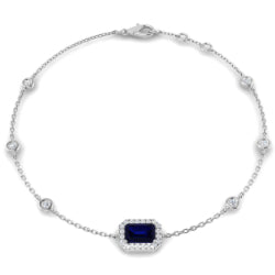 SB2618 — Bracelet - 18 KT White Gold