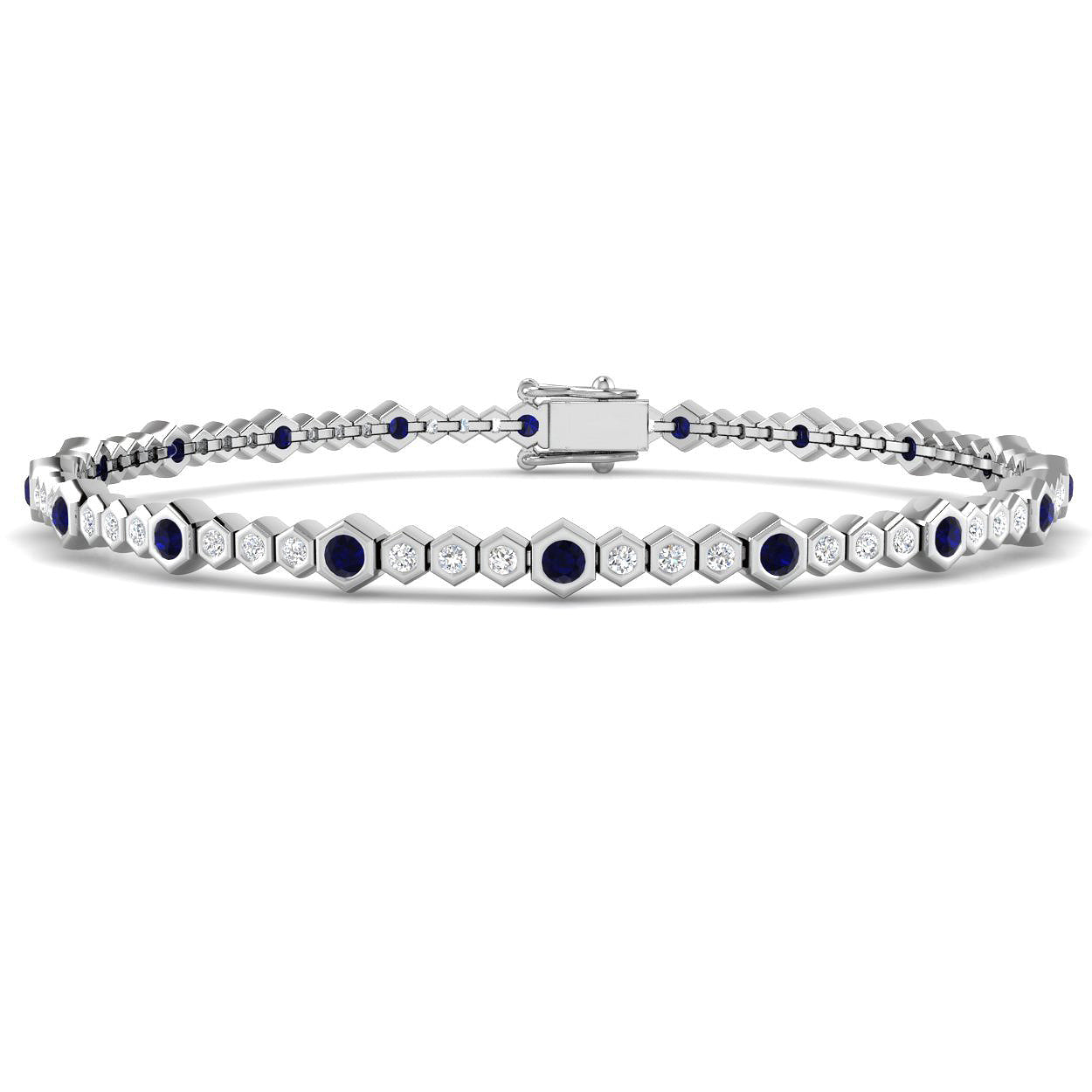 SB2620 — Bracelet - 18 KT White Gold