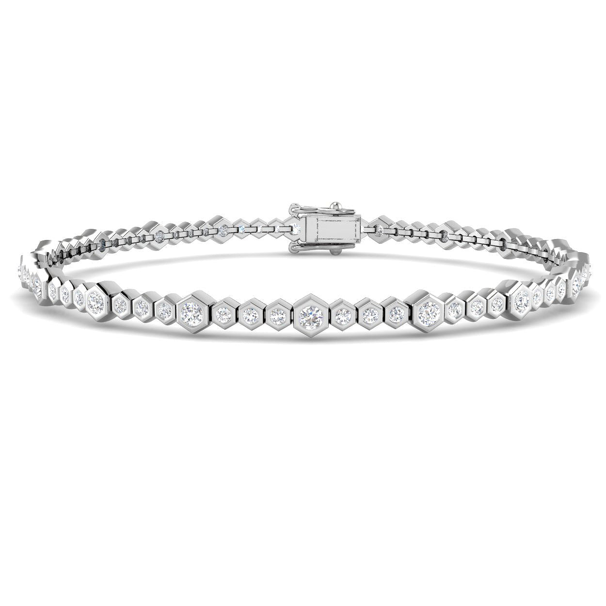 SB2620 — Bracelet - 9k White Gold