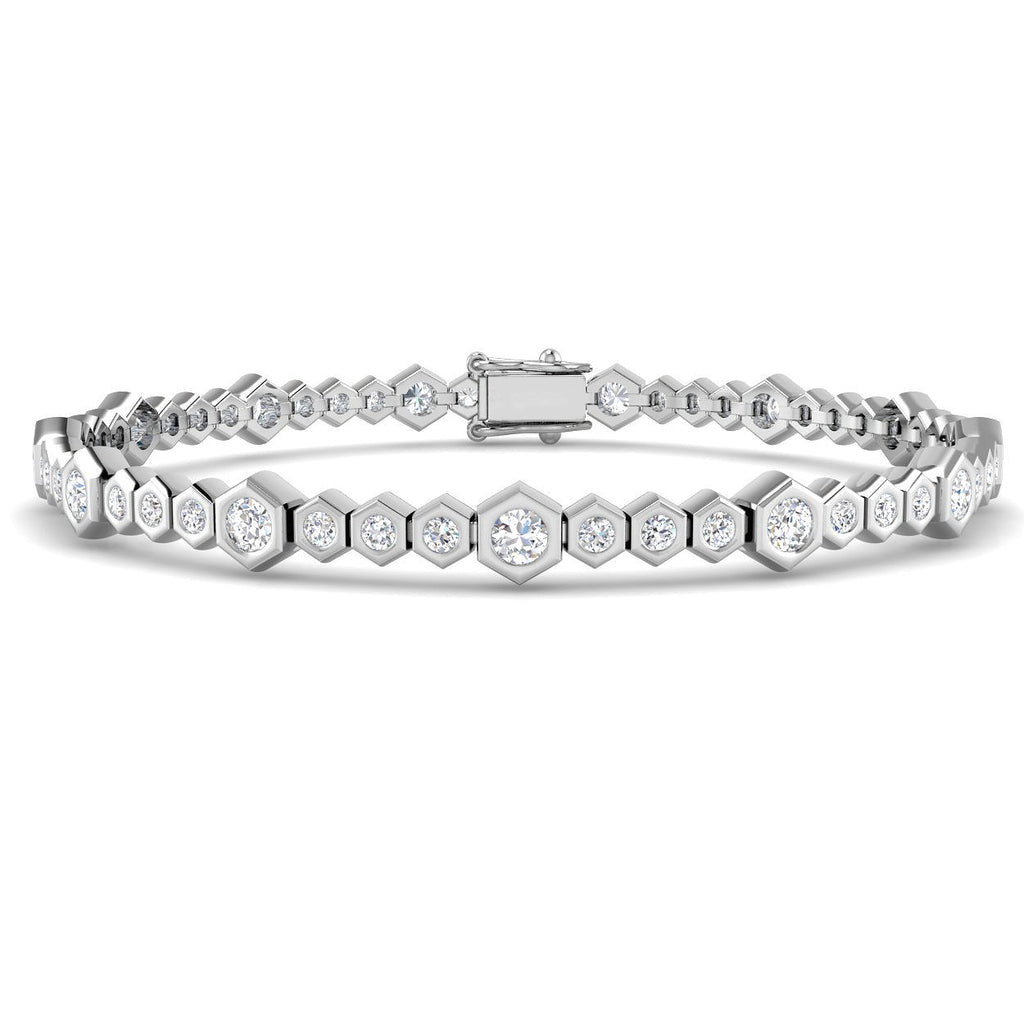 SB2641 — Bracelet - 9k White Gold