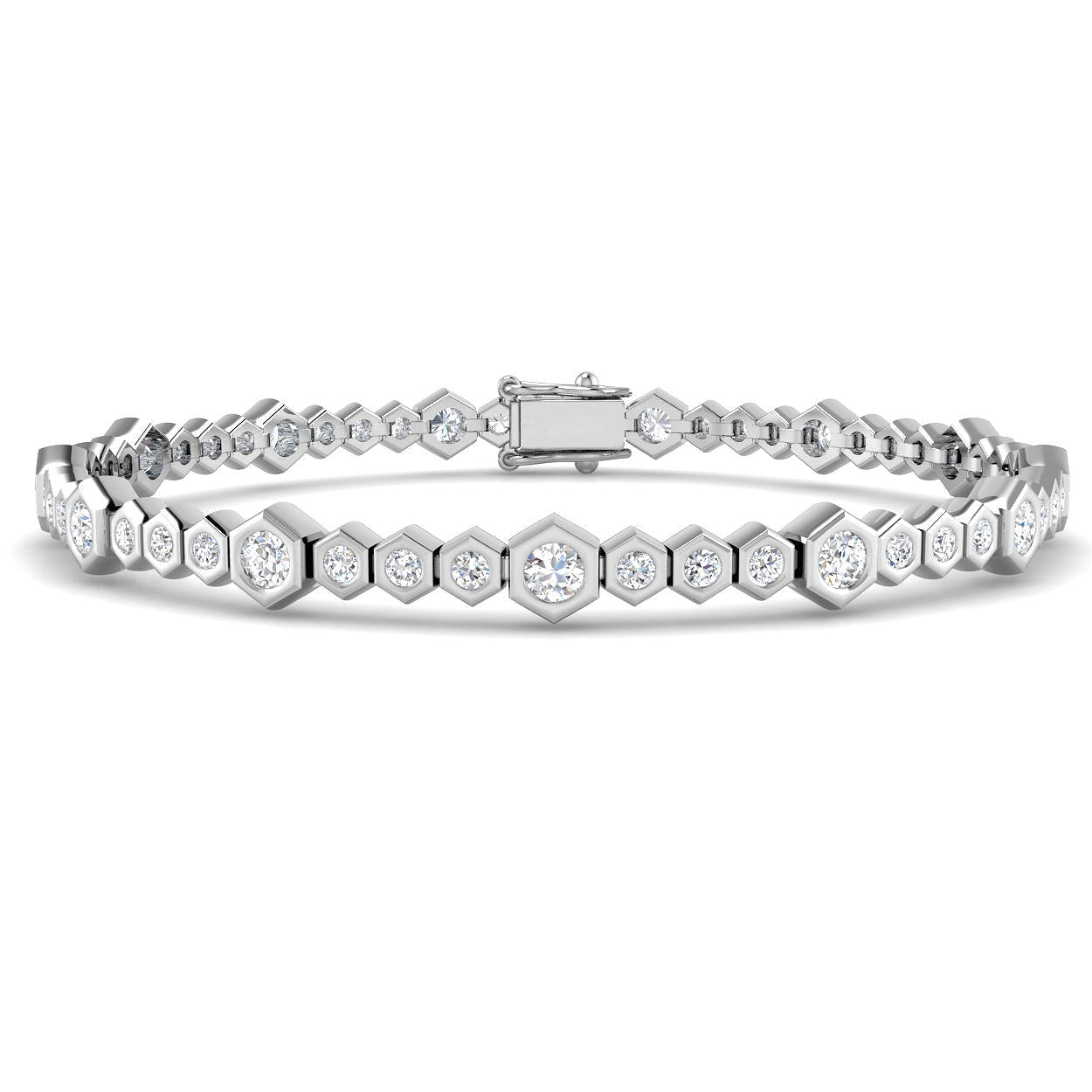 SB2641 — Bracelet - 9k White Gold