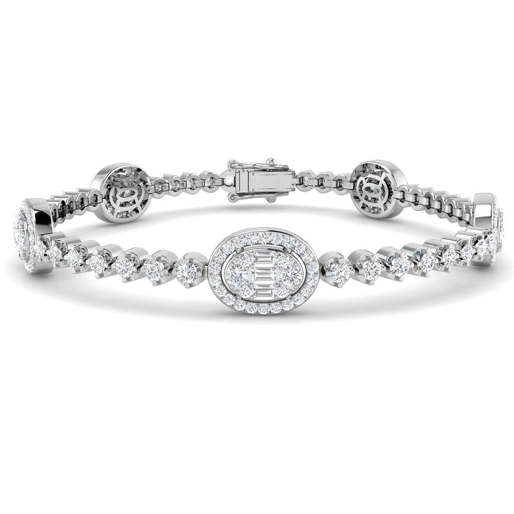 SB2643 — Bracelet - 9k White Gold