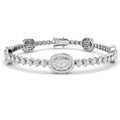 SB2643 — Bracelet - 9k White Gold
