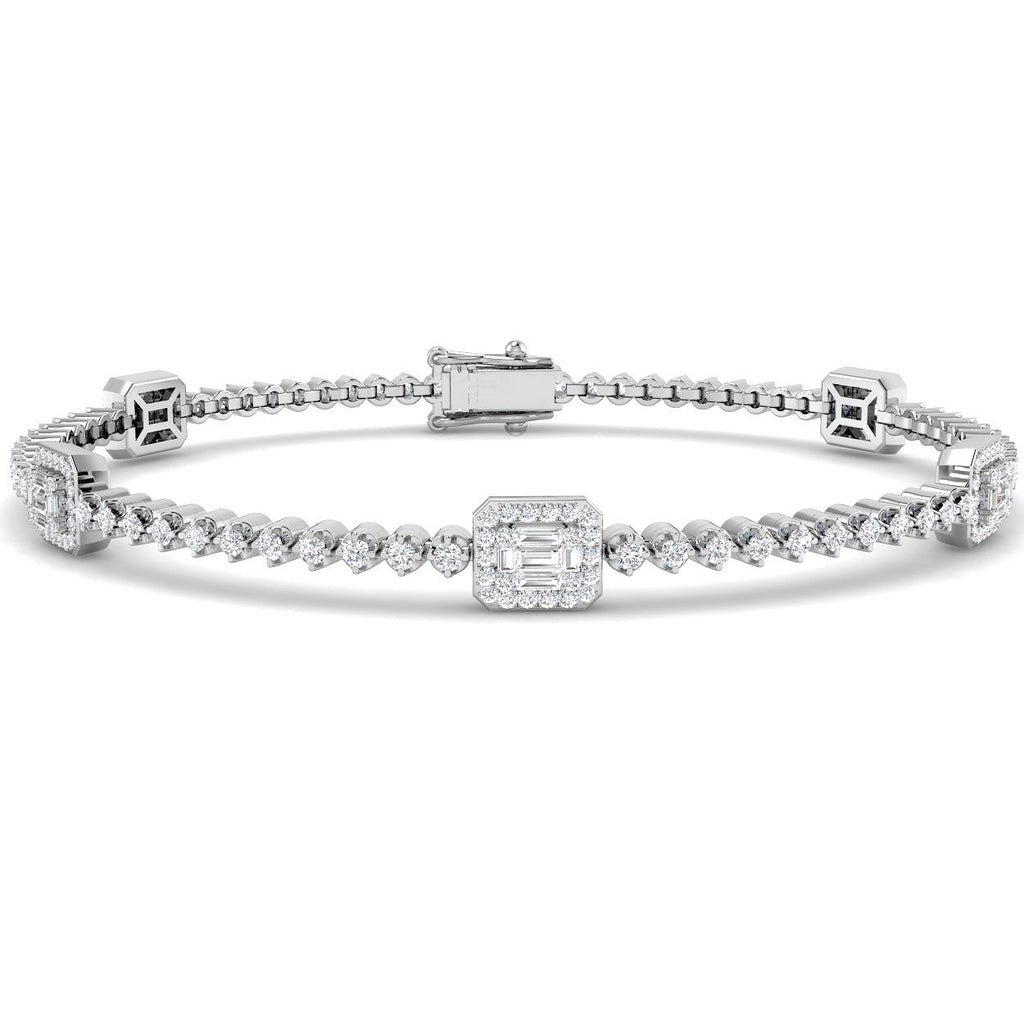 SB2645 — Bracelet - 9k White Gold