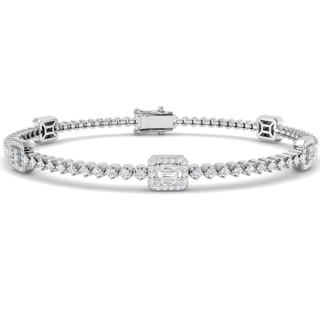 SB2645 — Bracelet - 9k White Gold