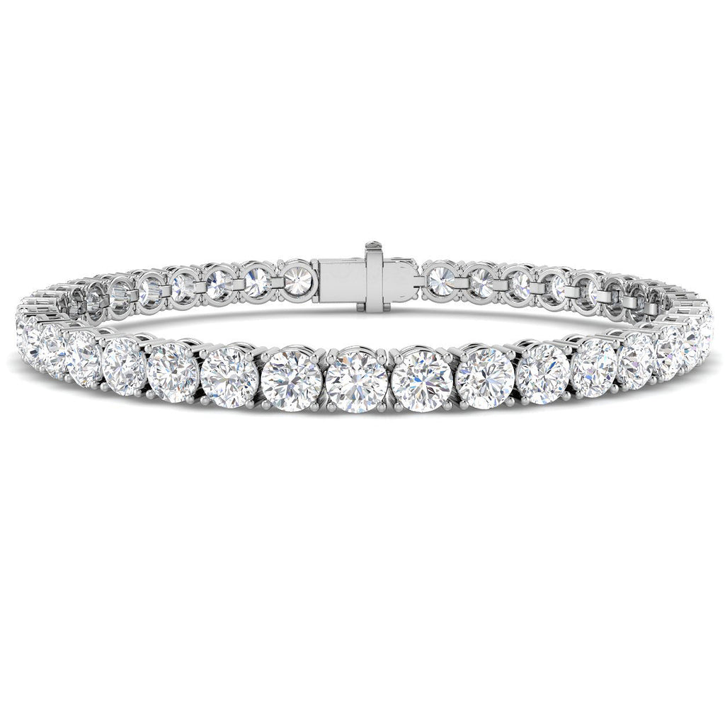SB2653-19.5 — Bracelet - 9k White Gold