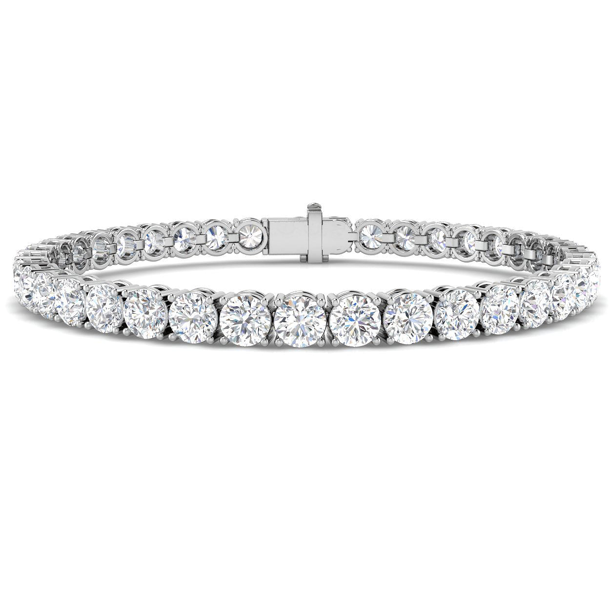 SB2653-19.5 — Bracelet - 9k White Gold