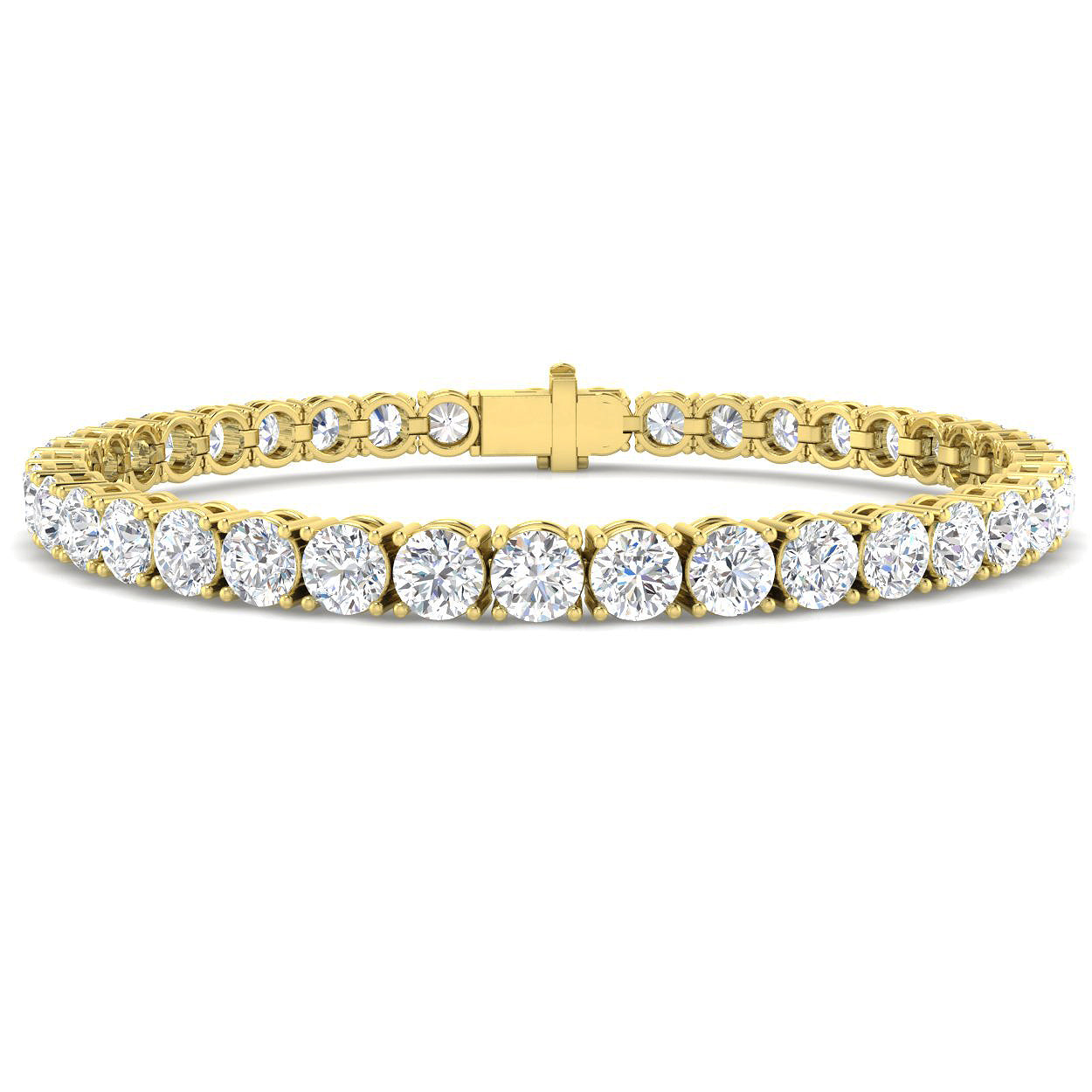 SB2653-19.5 — Bracelet - 9k Yellow Gold