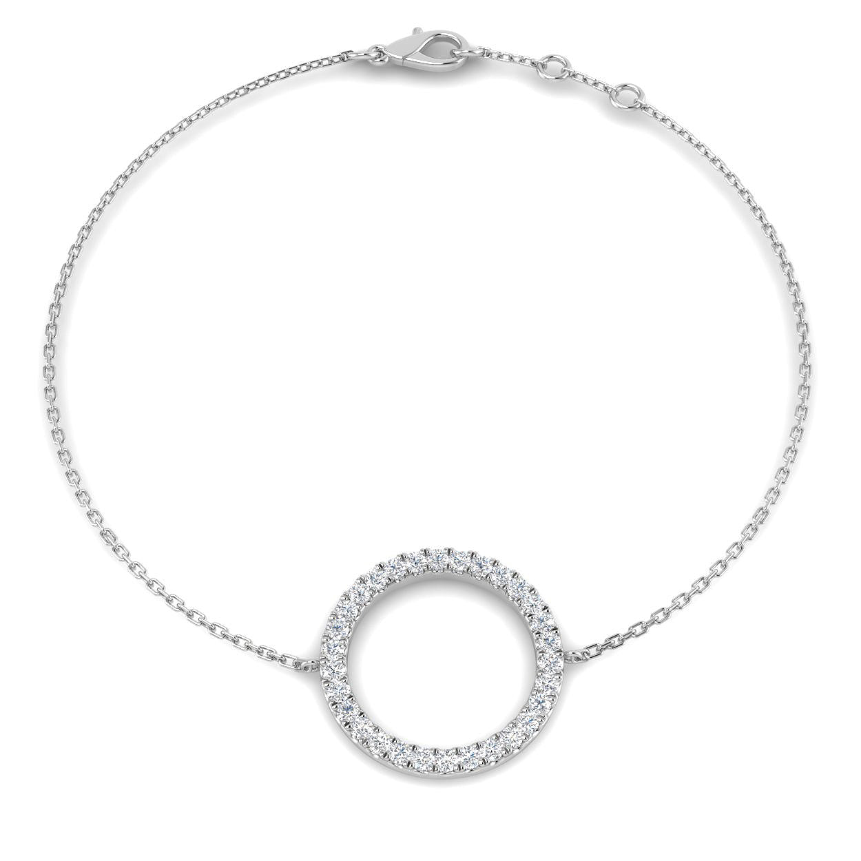 SB2670 — Bracelet - 9k White Gold