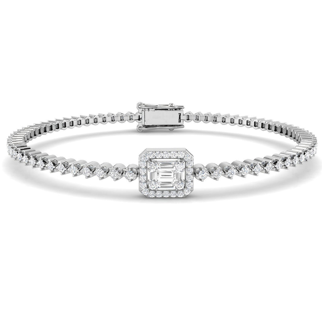 SB2684 — Bracelet - 9k White Gold