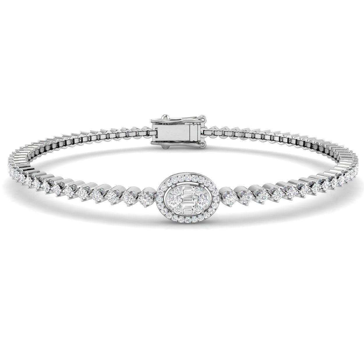 SB2685 — Bracelet - 9k White Gold