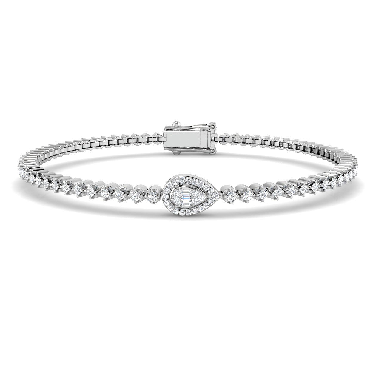 SB2686 — Bracelet - 9k White Gold