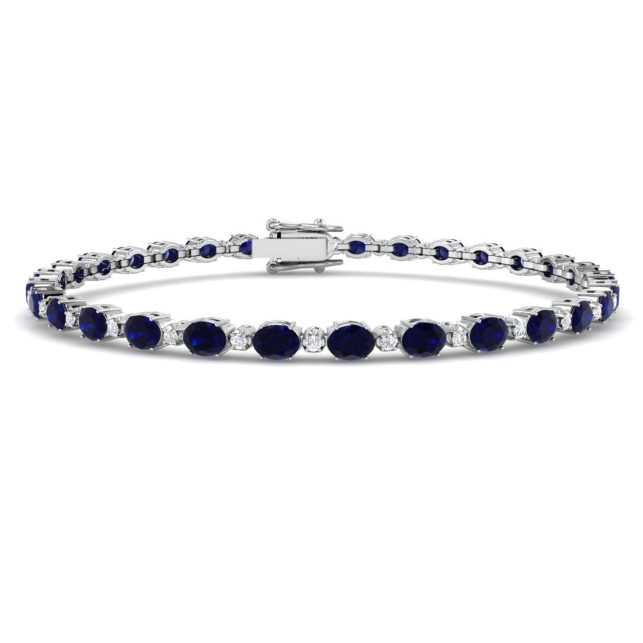 SB2693 — Bracelet - 9k White Gold