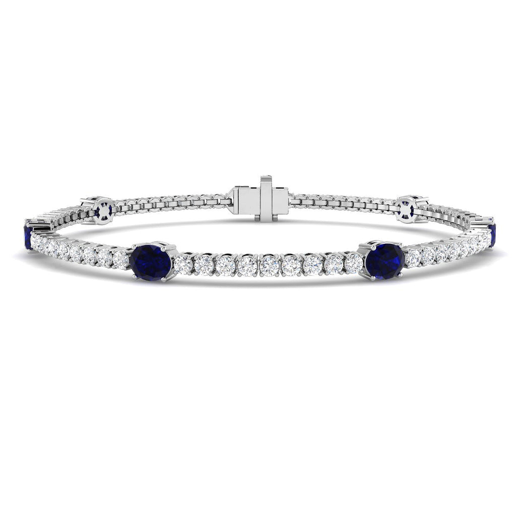SB2697A — Bracelet - 9k White Gold