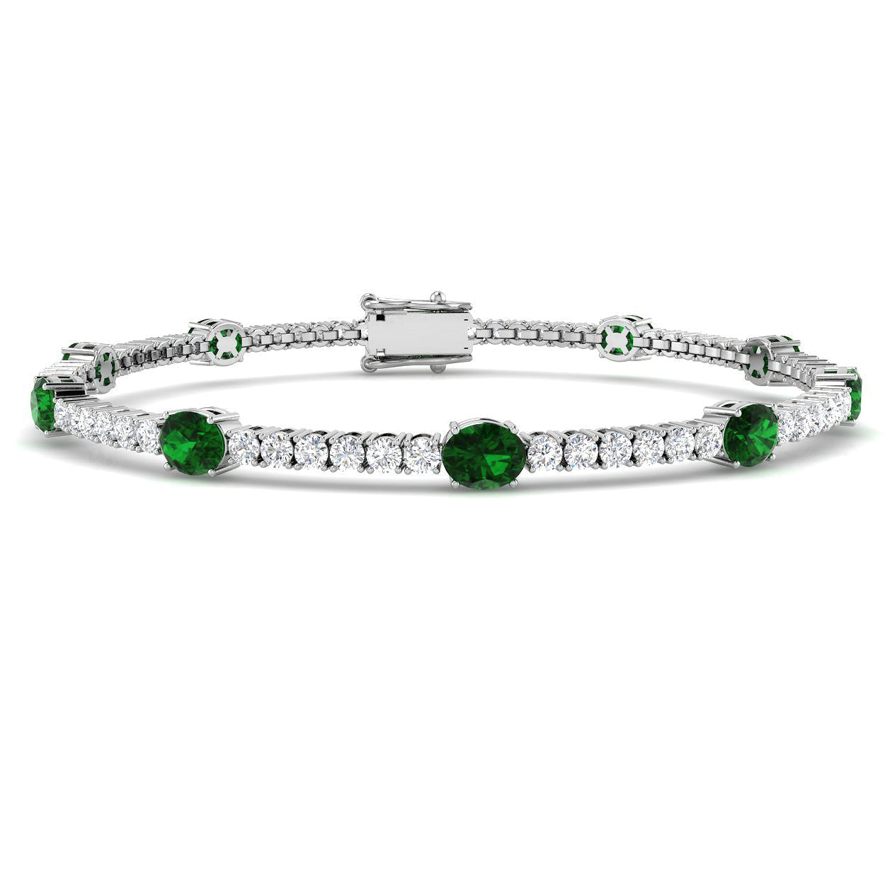 SB2697 — Bracelet - 9k White Gold