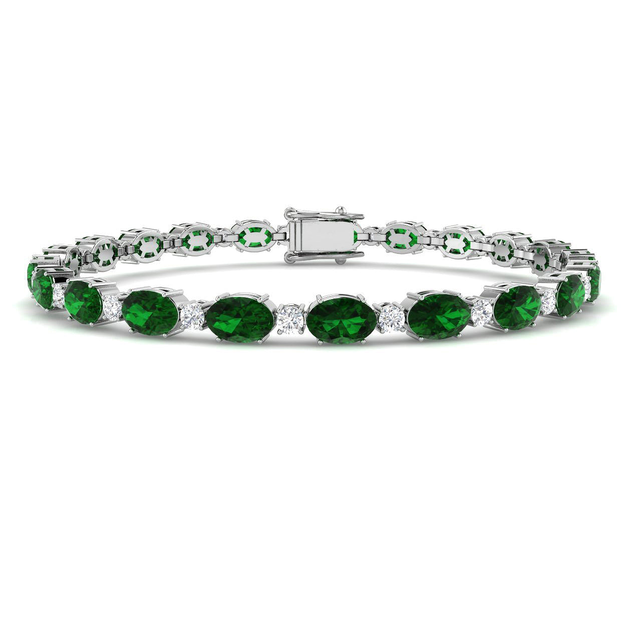 SB2698 — Bracelet - 9k White Gold