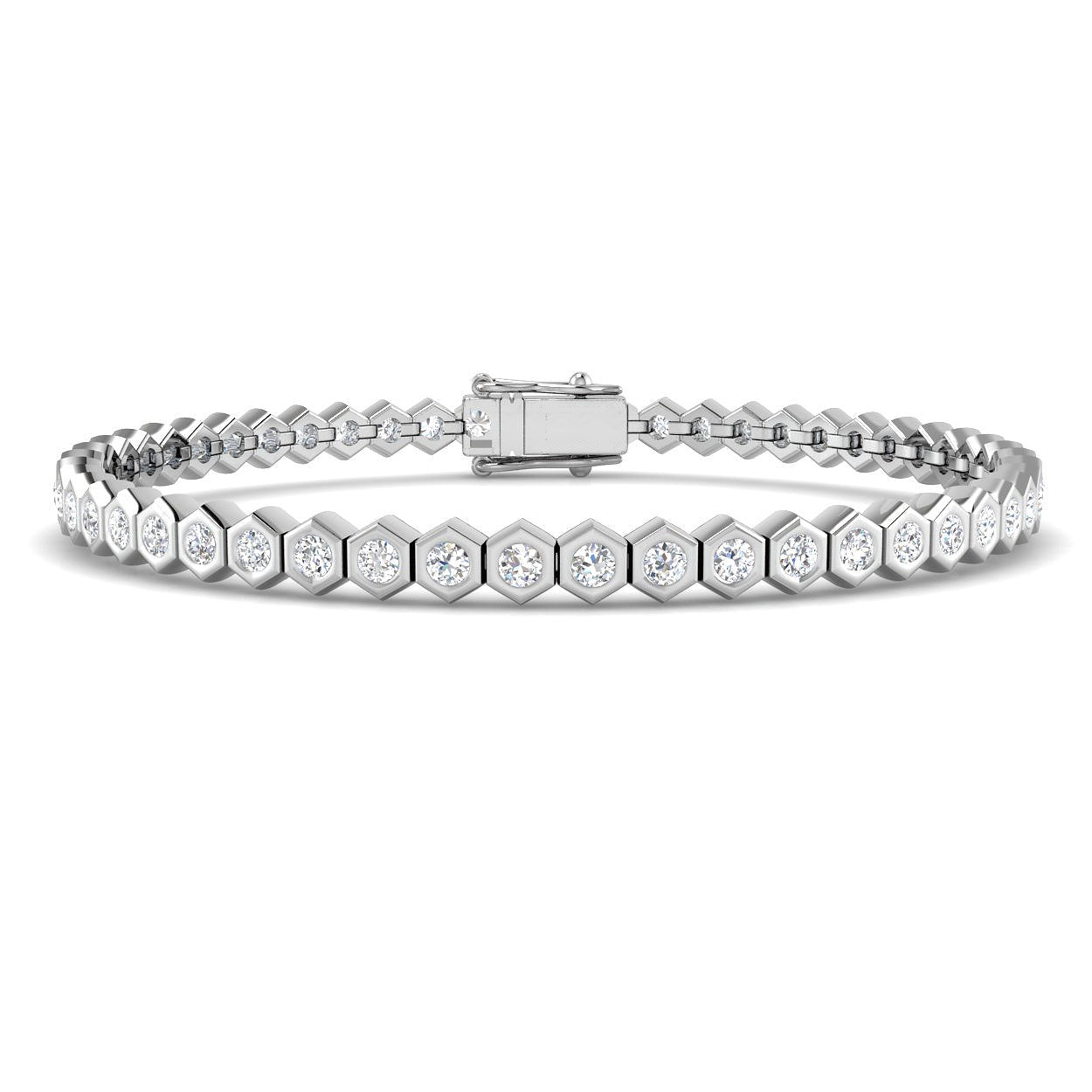 SB2700 — Bracelet - 9k White Gold