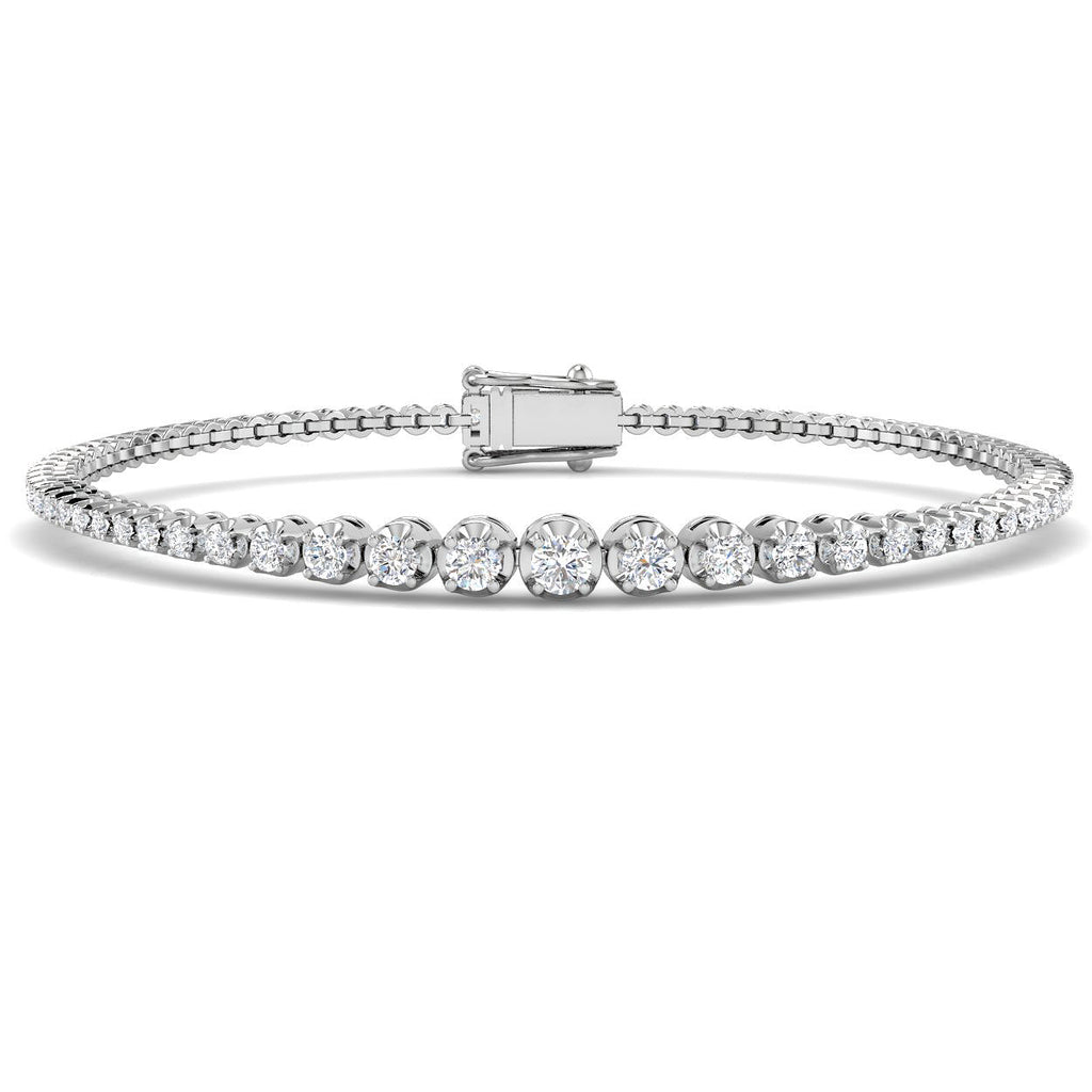 SB2701 — Bracelet - 9k White Gold