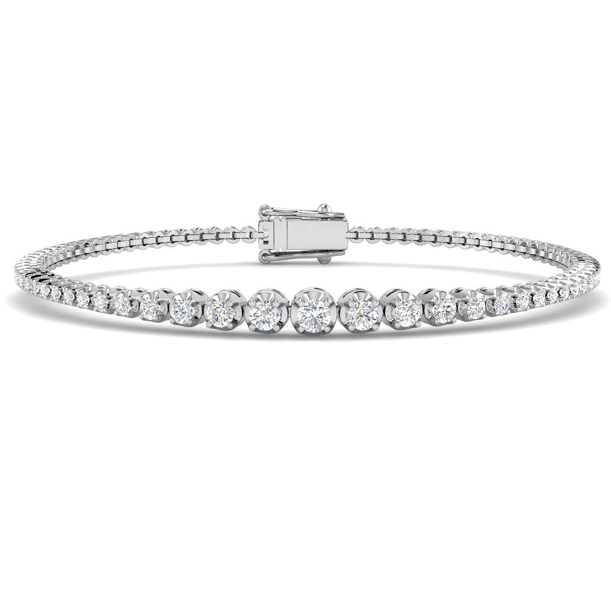 SB2701 — Bracelet - 9k White Gold