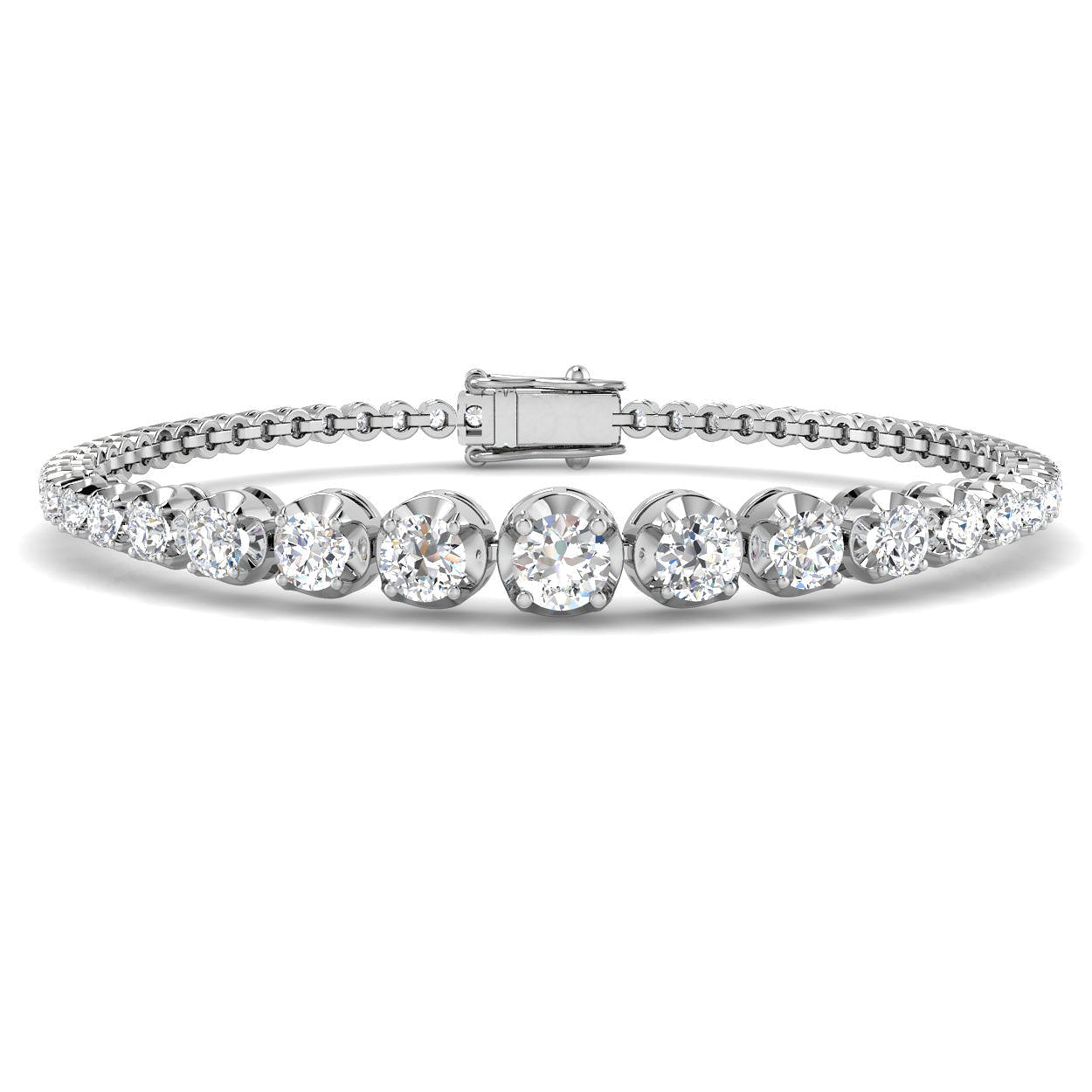 SB2702 — Bracelet - 9k White Gold
