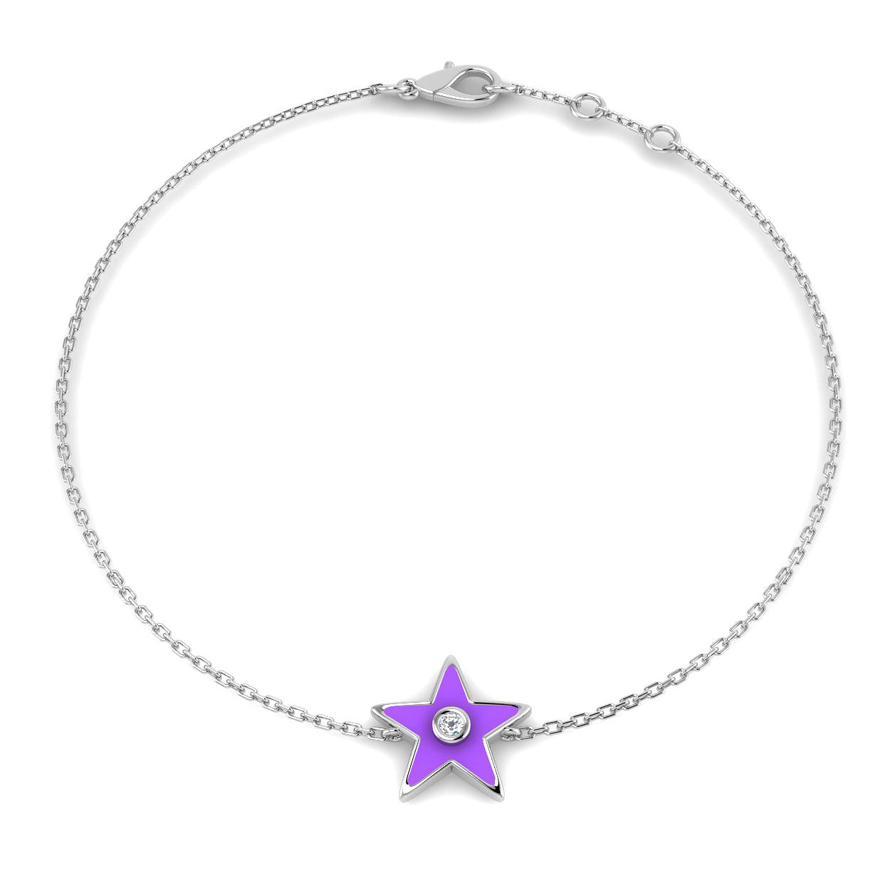 SB2761 — Bracelet - 9k White Gold