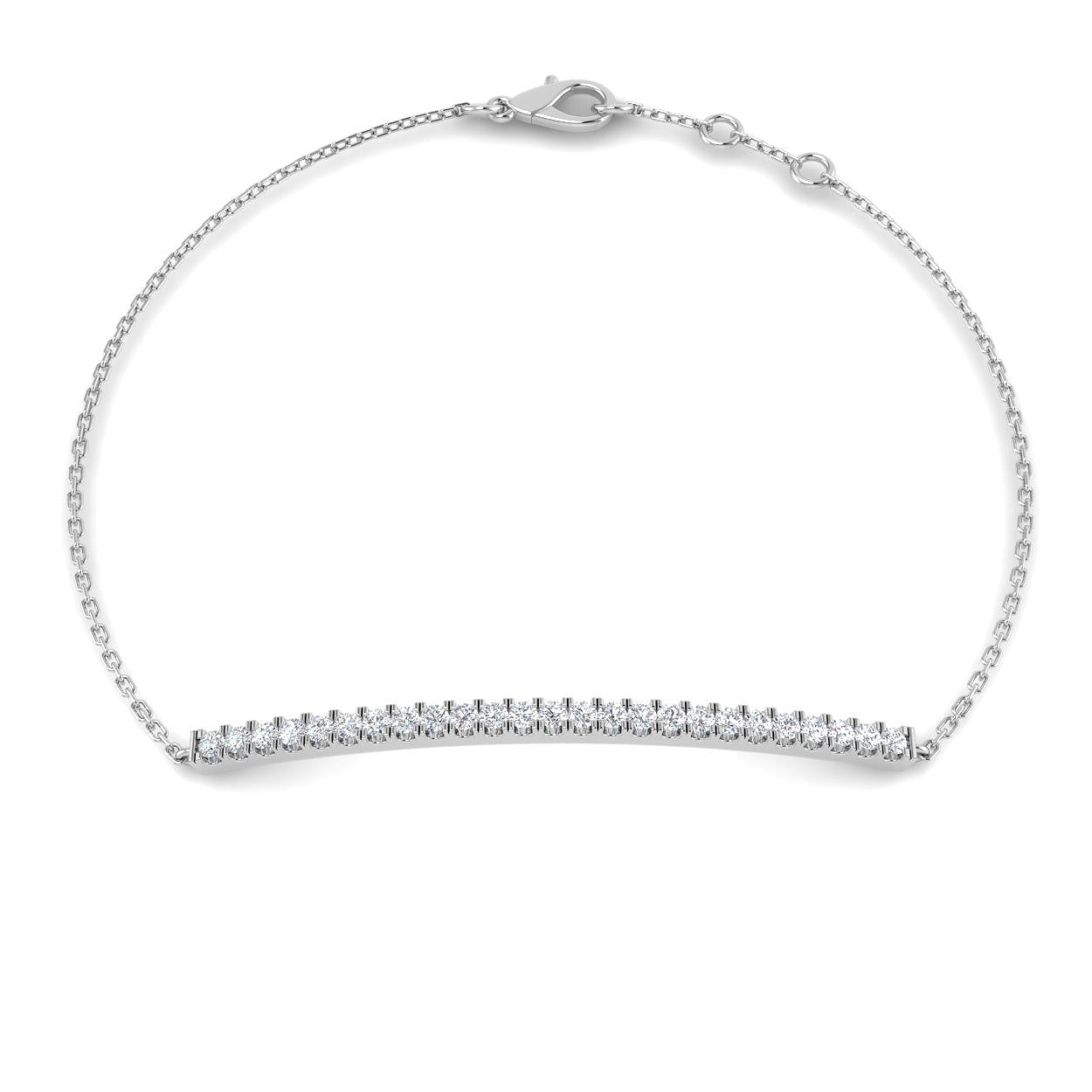 SB2774 — Bracelet - 9k White Gold