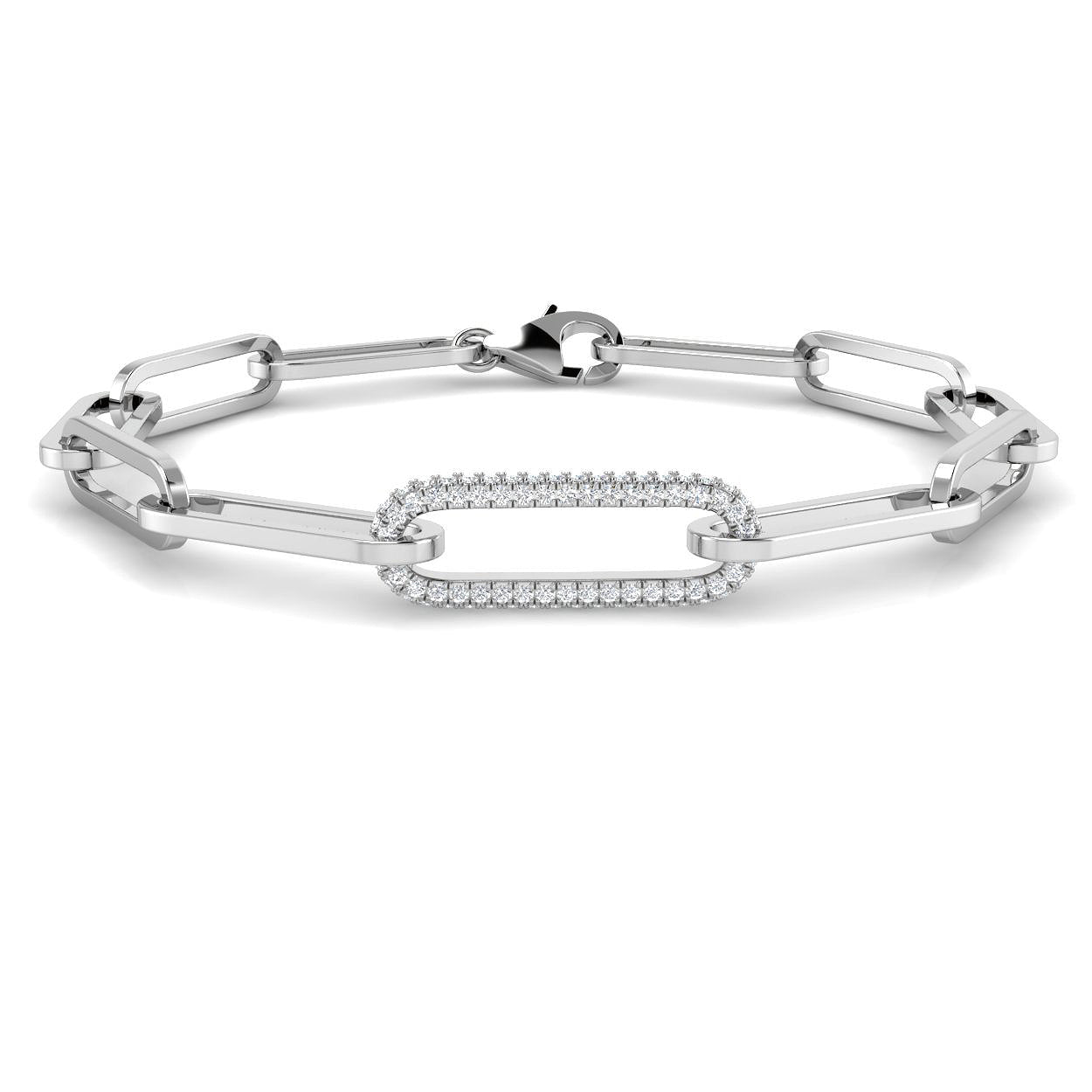 SB2787 — Bracelet - 9k White Gold