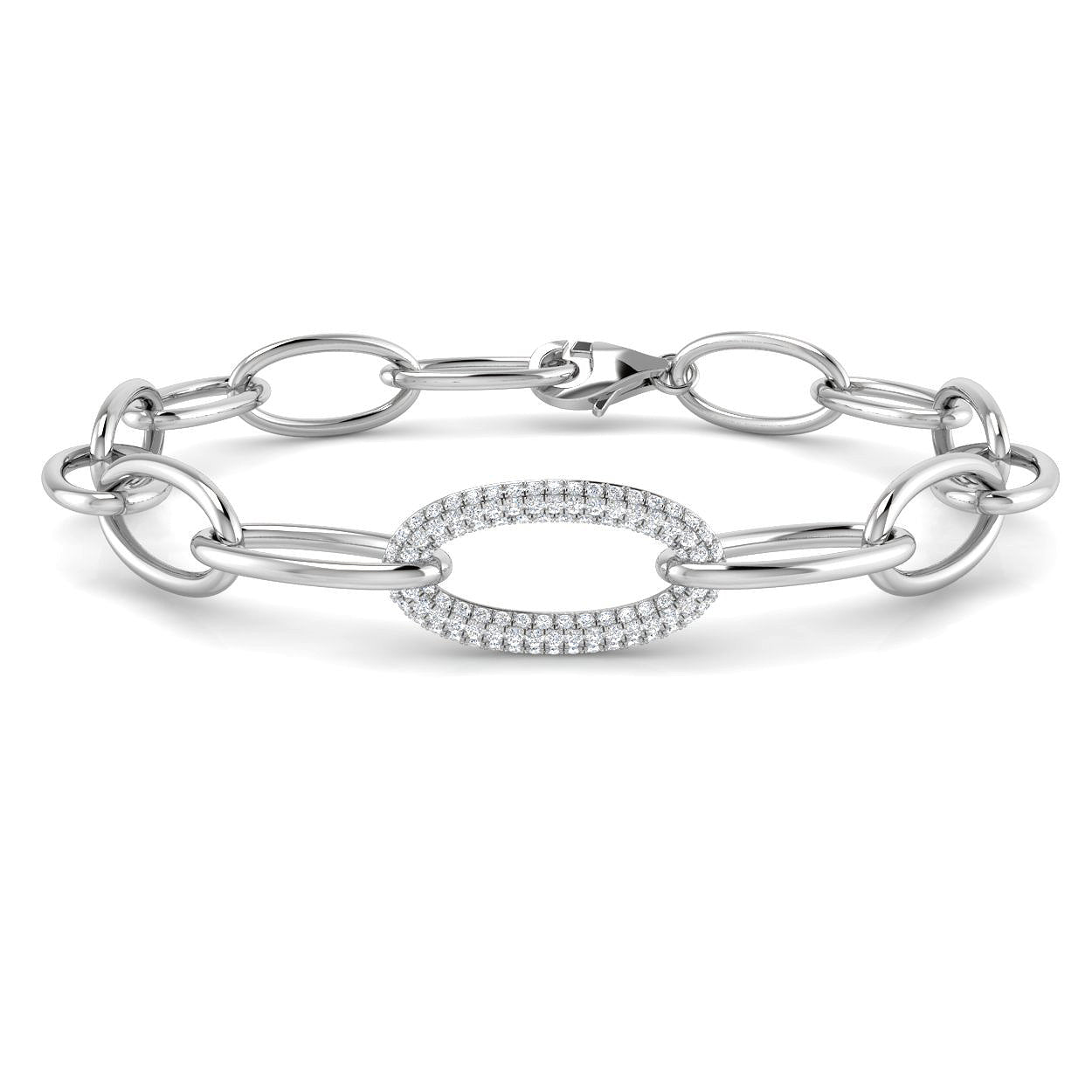 SB2790 — Bracelet - 9k White Gold